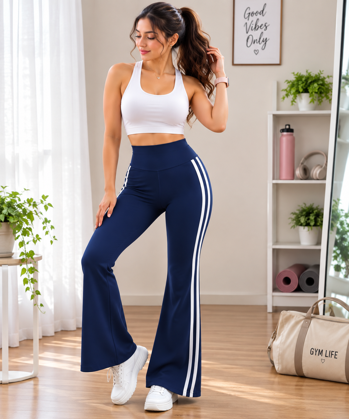 •Flare pants.