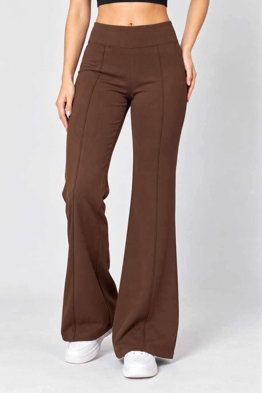Trousers with Front Pleats And Pocket